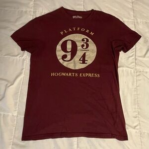 MAD Engine Harry Potter Burgundy Tee